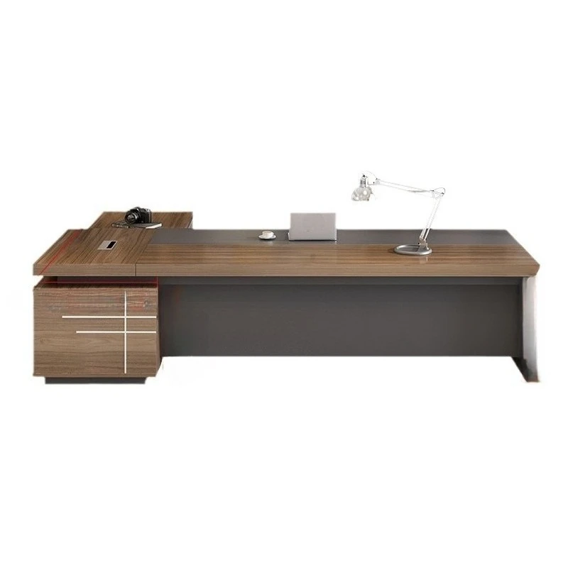 

Новый стол начальника в китайском стиле, комбинация офисного стола и стула, простой и современный одиночный менеджер, супервизор, большой стол.