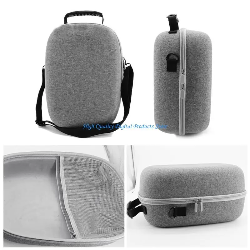 VR2ヘッドセットストレージカバー用のU2JE耐摩耗性キャリーバッグ内側のポケット付きダート耐性ボックスキャリングバッグアクセサリー