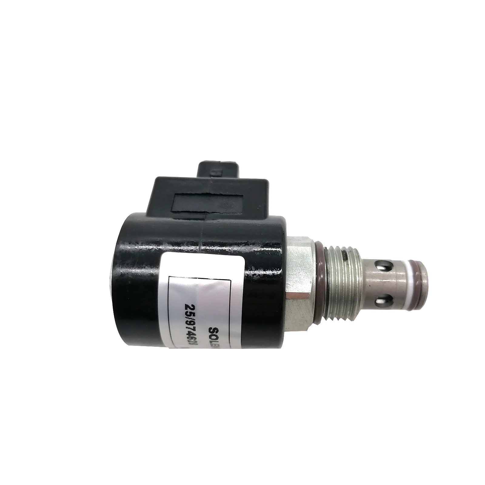 TOPVELSUN 25-974628 6401312 25/974628 12V Hydraulic Solenoid Valve Compatible with JCB 3CX 4CX 4C 4C444 3CX444 4DX 3CX4M