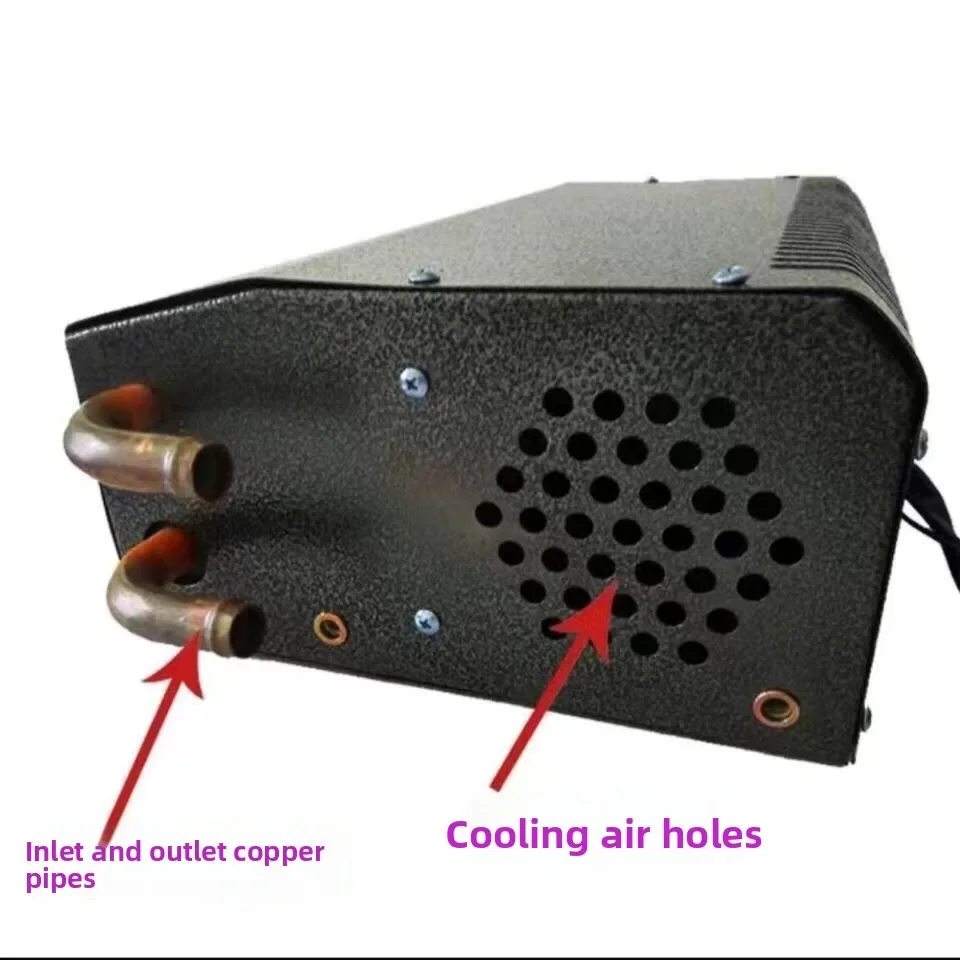Durable Car Heater Car Heater 12v24v Four-hole Iron Shell Heater Plumbing Heating Water Tank Preheating