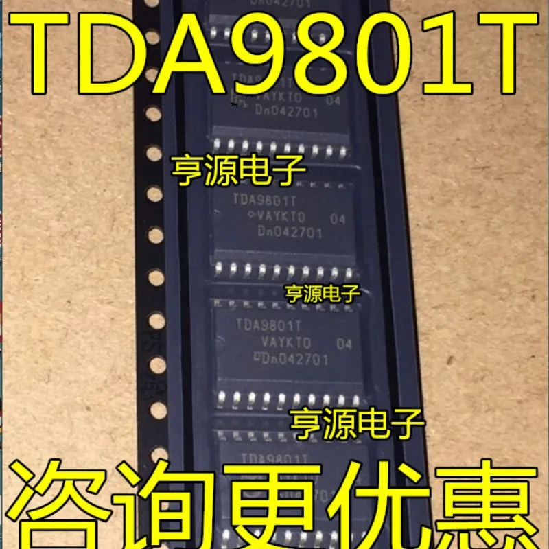 10 piezas TDA9801, TDA9801T, SOP20, nuevo, Original, gran oferta