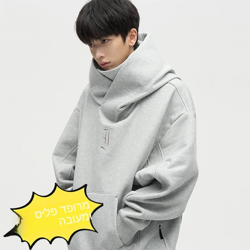 

Heavyweight Hooded Sweatshirt Unisex American Style Thickened Warmth Casual Wear Everyday Comfortable Fit Women's Hoodie