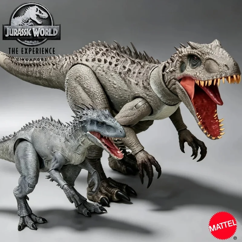 Auténtico Nuevo Juguete de Dinosaurio de la Serie Colección Hammond de Mattel Jurassic World, Indominus Rex y Scorpios Rex, Modelo de Acción, Regalo de Cumpleaños