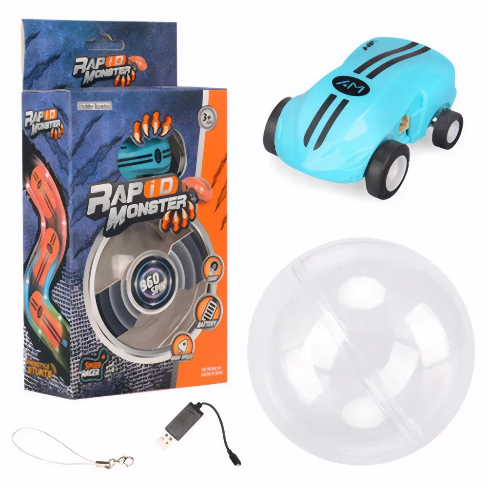 Mini High-Speed Car with Light Pocket Micro Racing Cars 360 Degree Rotation Gifts for Kids Boys Girls
