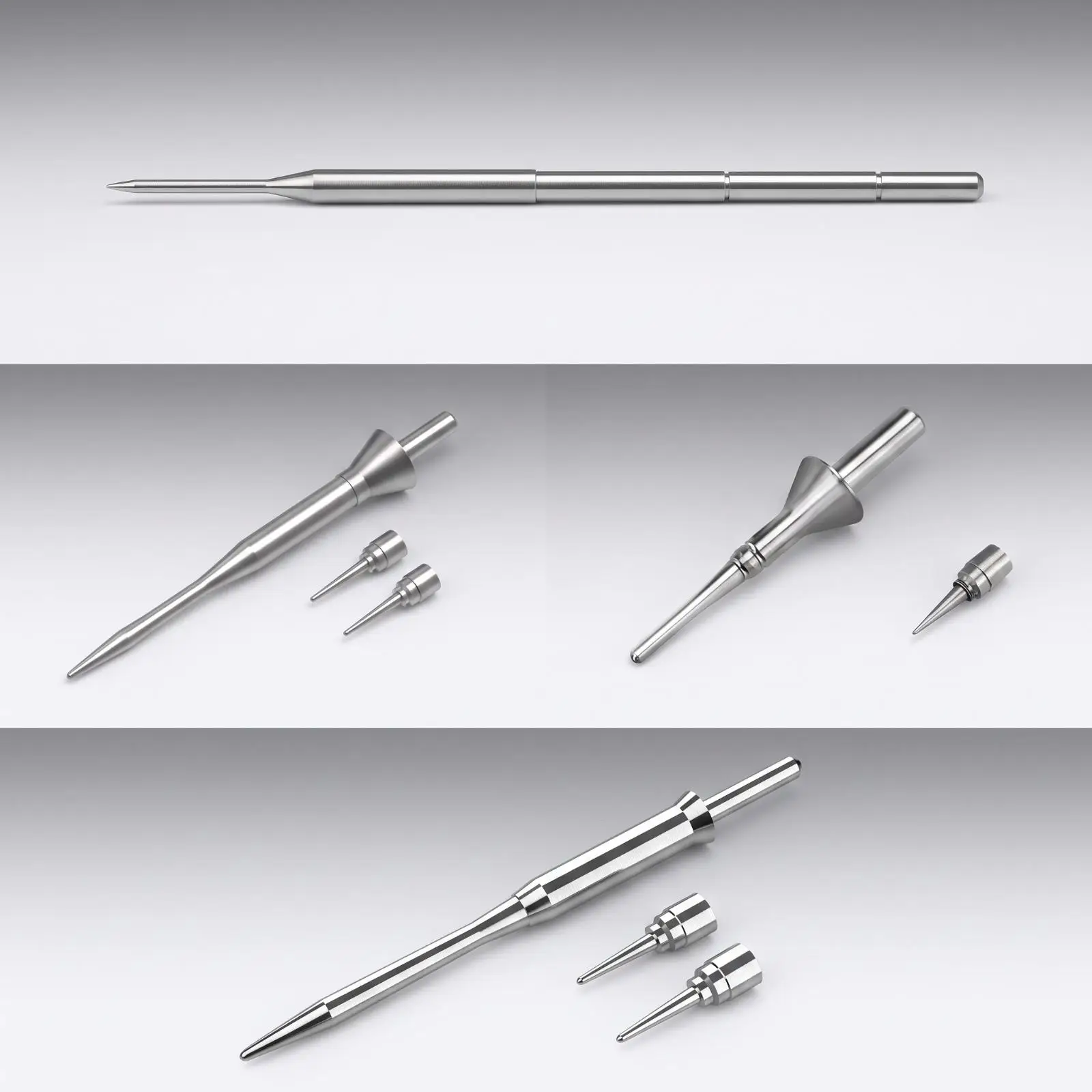 Metal Pitot Tube for Model Aircraft 1 48 Scale Precision Airspeed Measurement Device Nose Detail Part