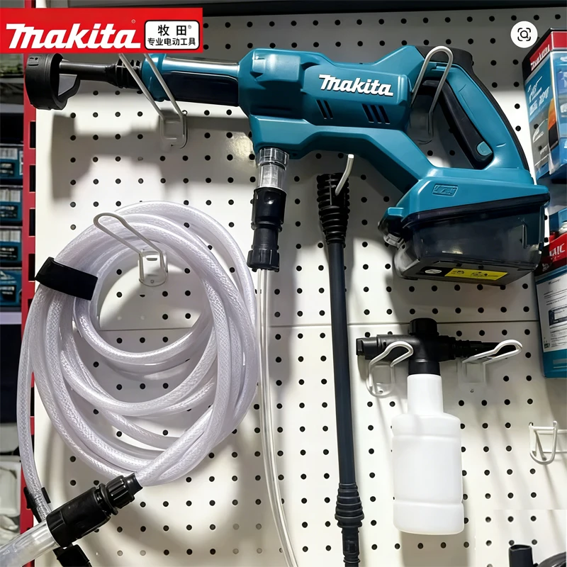 Makita Dhw180 Akku-Hochdruckreiniger 18V Kabelloses Tragbares Reinigungsgerät mit Hoher Durchflussrate Elektrowerkzeug