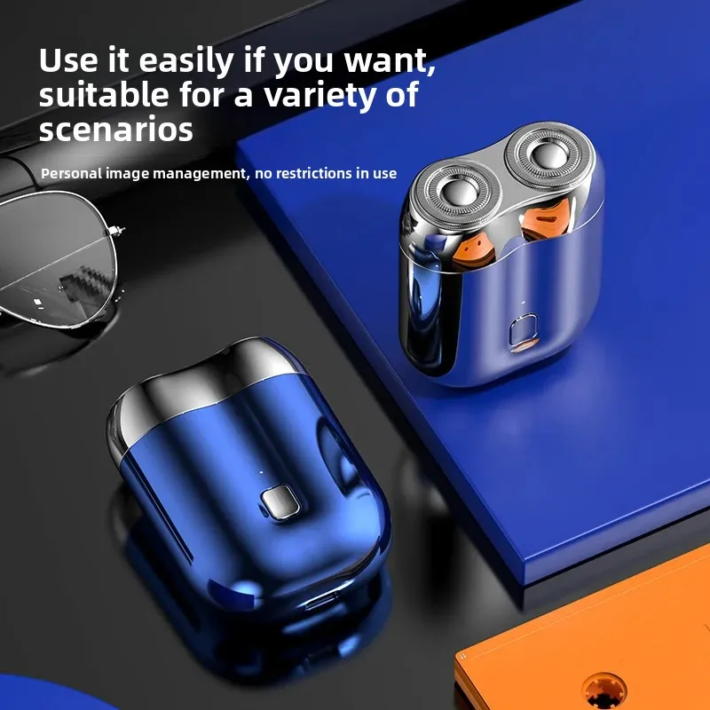 STLF Price USB Rechargeable Double Head Electric Mini Shaver for Men Multicolour Portable New Mini