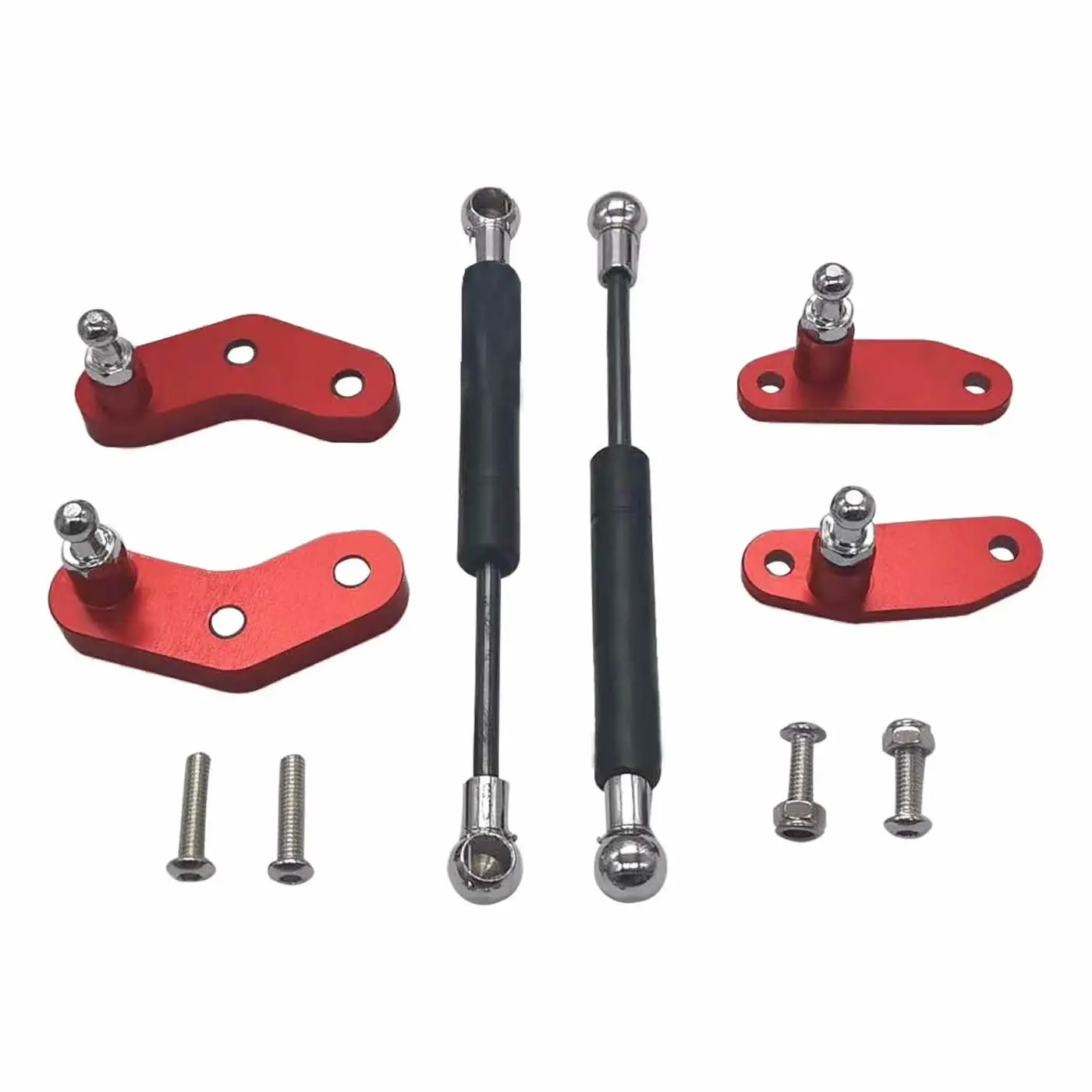 

Aluminum Door Opener Kits Compatible with 2017-2020 Can-Am Maverick X3 / X3 MAX Front and Rear Doors Red
