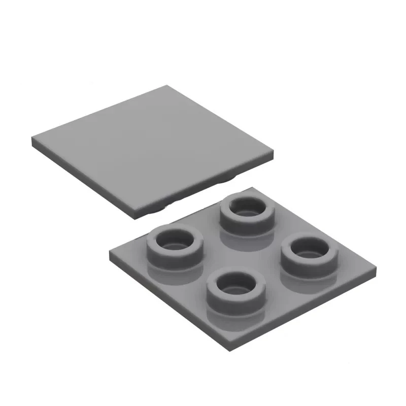 MOC 10 Stück 3068W Board 2x2 Bausteine Set Spezielle Flache Dünne Platte Chassis Befestigungssteine Partikel DIY Spielzeug Kinder Geschenke