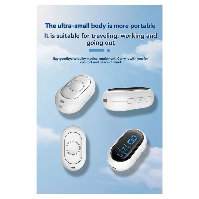 เครื่องช่วยนอนแบบพกพา ABGP-New Sleep Calming Handheld Instrument Microcurrent Assist อุปกรณ์ช่วยนอนอัจฉริยะ