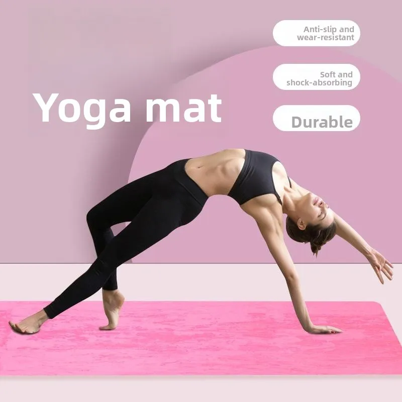 

Камуфляжный коврик для йоги из ЭВА, утолщенный, для фитнеса и спорта, противоскользящий, для танцев, водостойкий, амортизирующий, шумопоглощающий