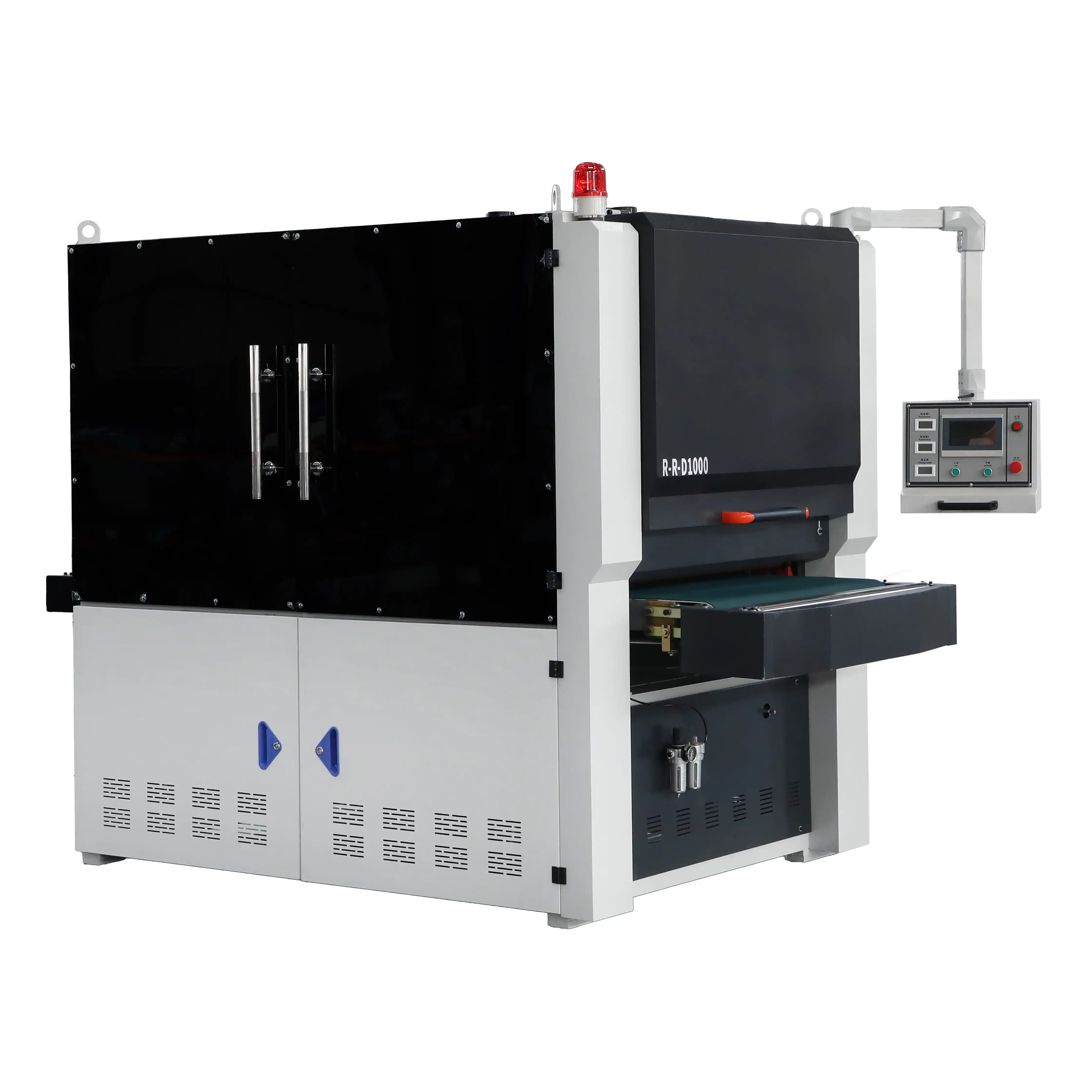 Industrial Automatic Rotary Motor Heavy Metal Sanding Machine Wide Belt Deburring Polishing Machine Carbon Steel Sheet