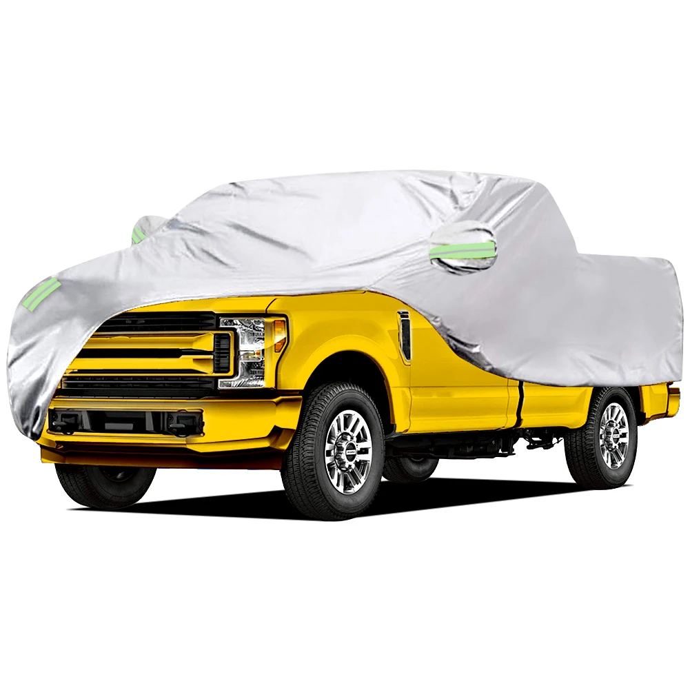 210T Waterproof UTE Pickup Truck Cover for Ford Raptor F150 RANGER Toyota Tundra Dodge Ram All Weather Protection Full Car Cover