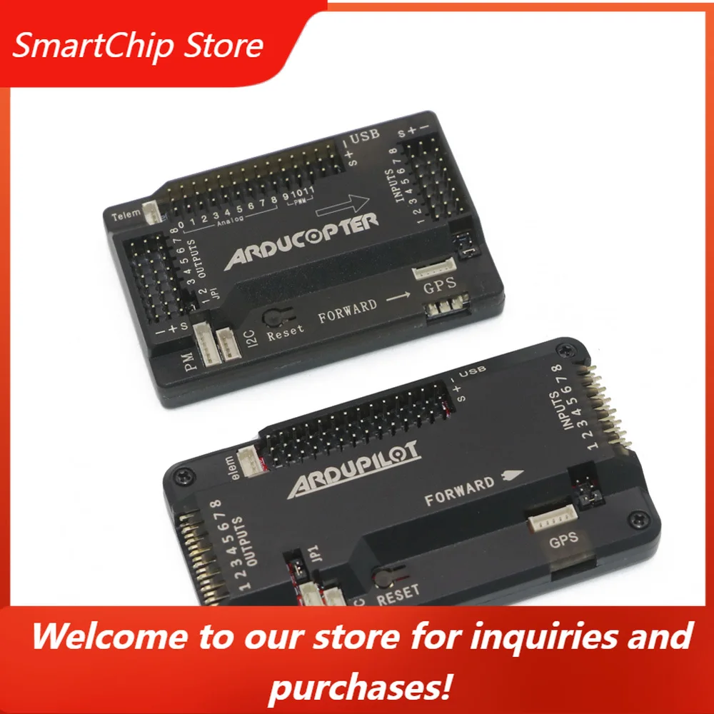 SmartChipAPM2.8 ArduPilot Mega 2.8 APM Flight Control Board With Protective Case For Rc Multicopter Airplane Model
