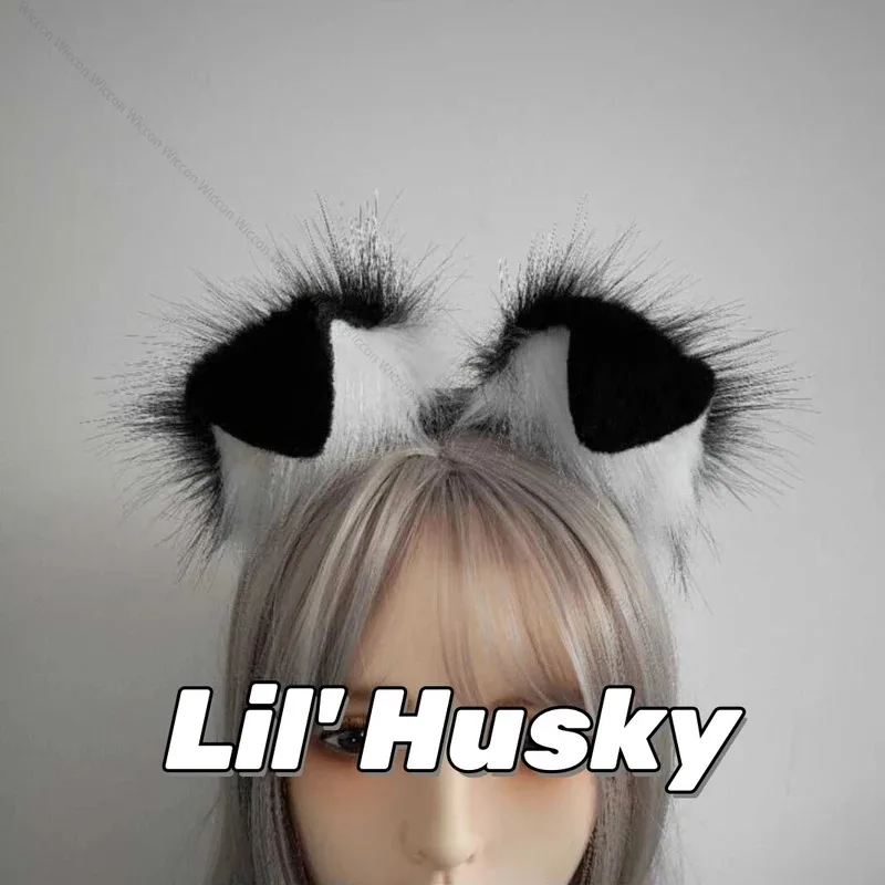 

Furry Animal Cat Fox Ear Electric Hair Hoops Party Cosplay Fur Hairband Girls Fashion Halloween Headbands Headwear Accessoriesa;