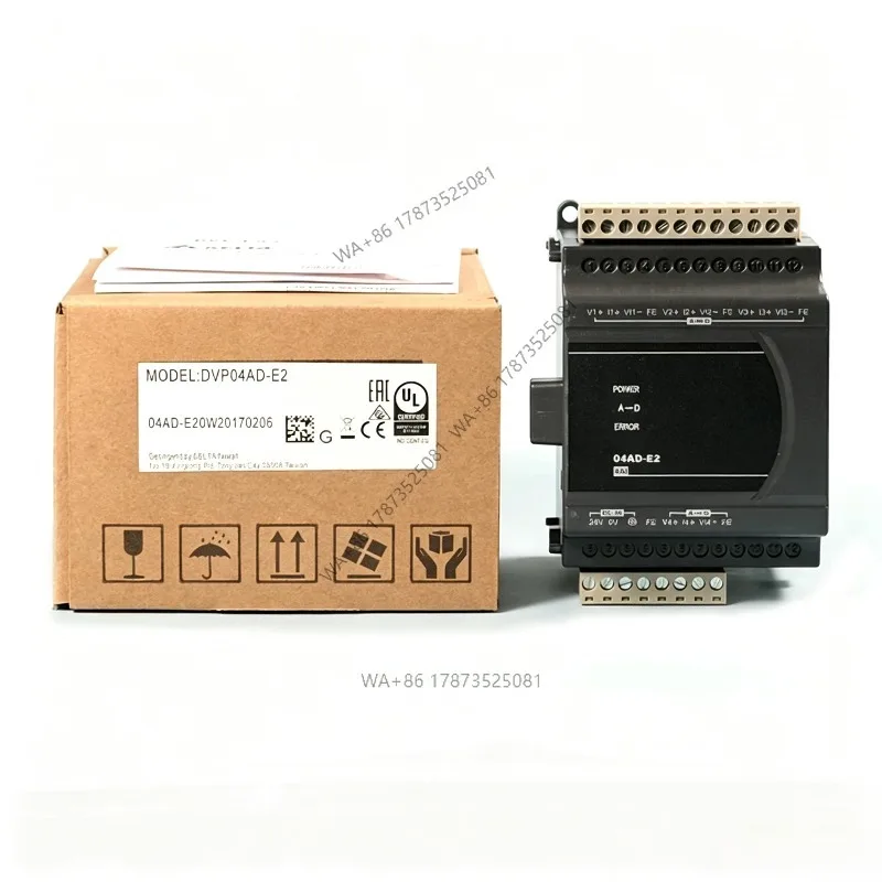 DVP04AD-E2 DVP04DA-E2 DVP04PT-E2 DVP06PT-E2 DVP04TC-E2 DVP02DA-E2 DVP06XA-E2 E2 Extension module