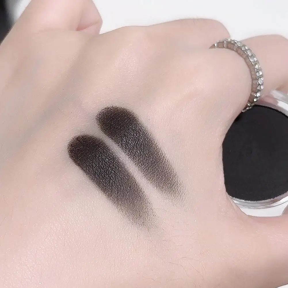 Impermeabile Illumina Cosmetici a lunga durata Ombretto illuminante bianco opaco Tavolozza per il viso Ombretto affumicato Trucco