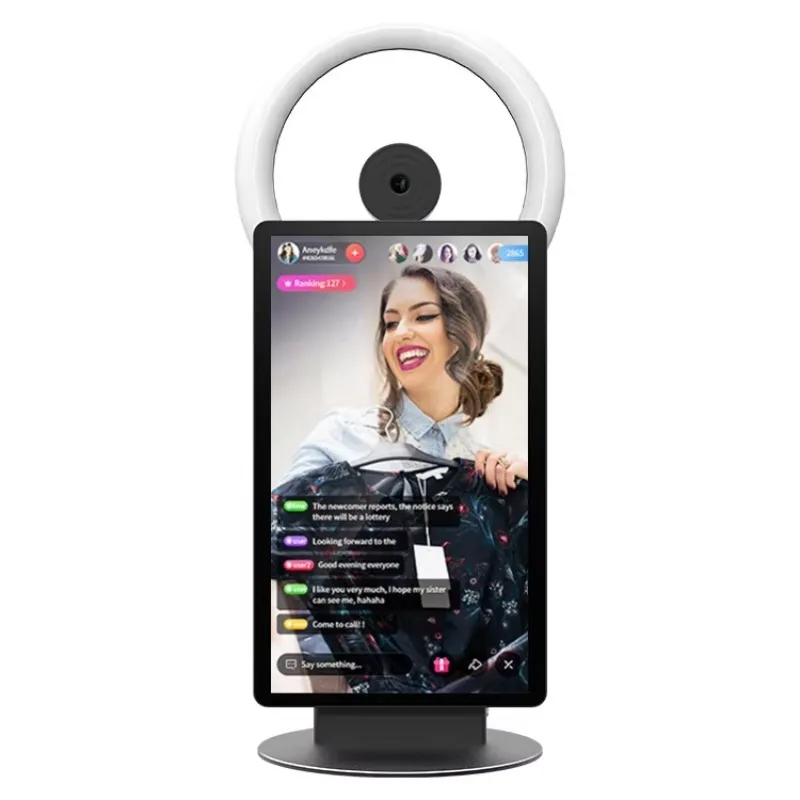 

15.6 Inch Capacitive Touch Tiktok Facebook/YouTube Live Streaming Broadcasting Equipment Smart Radio & TV Broadcasting Equipment