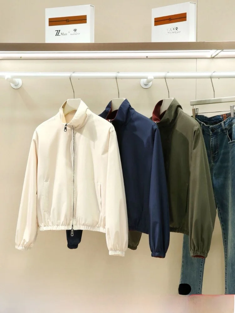 chaqueta-de-piloto-de-punto-de-doble-cara-para-mujer-estilo-casual-corte-ajustado-manga-larga-cierre-de-cremallera-dobladillo-recto-fibra-de-poliester