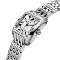 BERNY Luxury Brand Woman Watch New In High Quality S/S Square Ladies Quartz Watches Fashion Elegant Business Wristwatch - Image 2