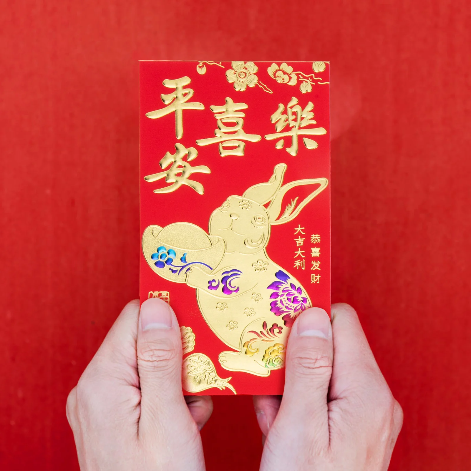 30 Pcs Year of The Rabbit Red Envelope Chinese New Money Pocket Spring Festival Envelopes Lucky Paper