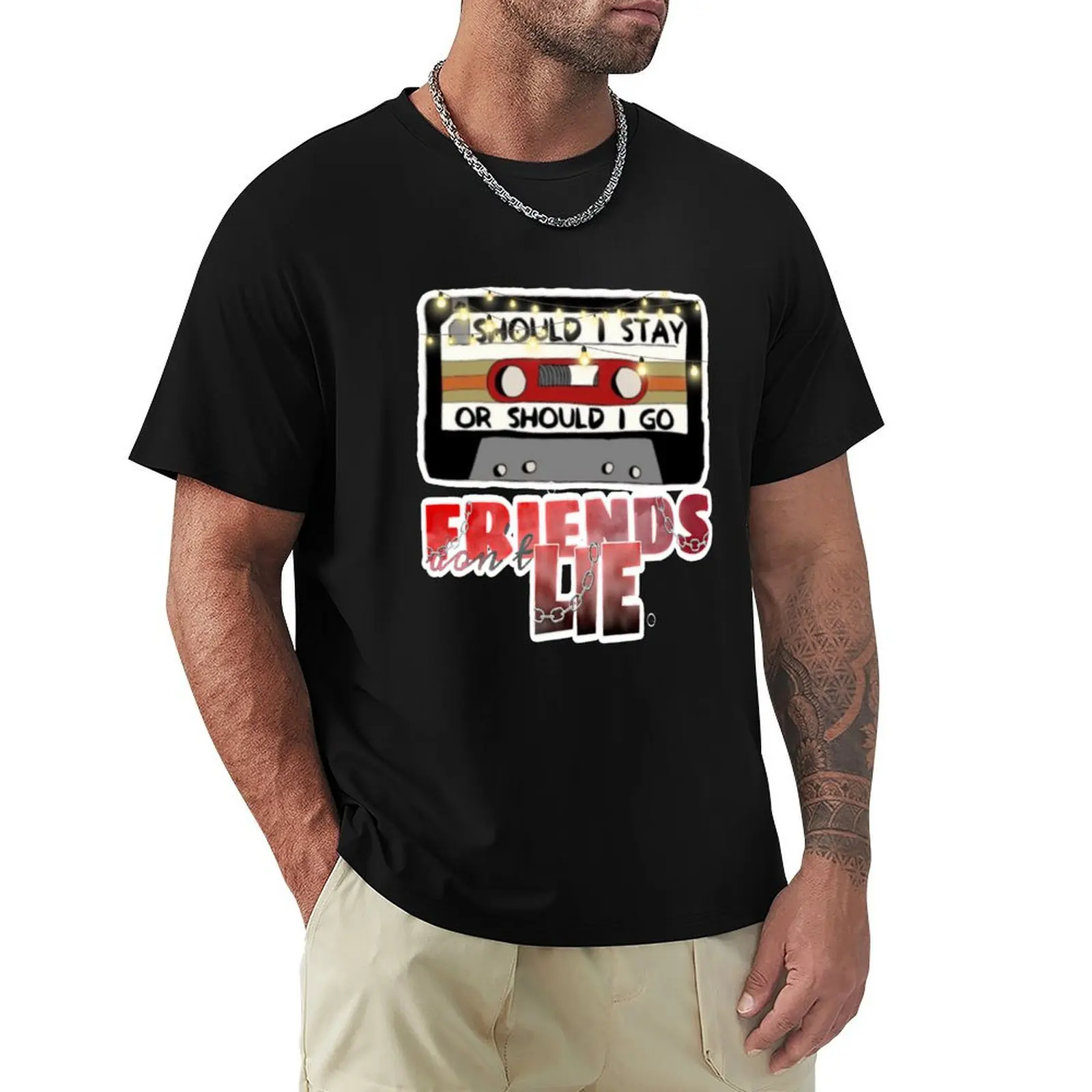 Friends don't lie T-Shirt t shirts with prints T-Shirt