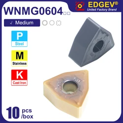 WNMG060408 WNMG06 WNMG 060408 WNMG332 GM original carbide inserts steel cast iron stainless turning inserts lathe turning tool