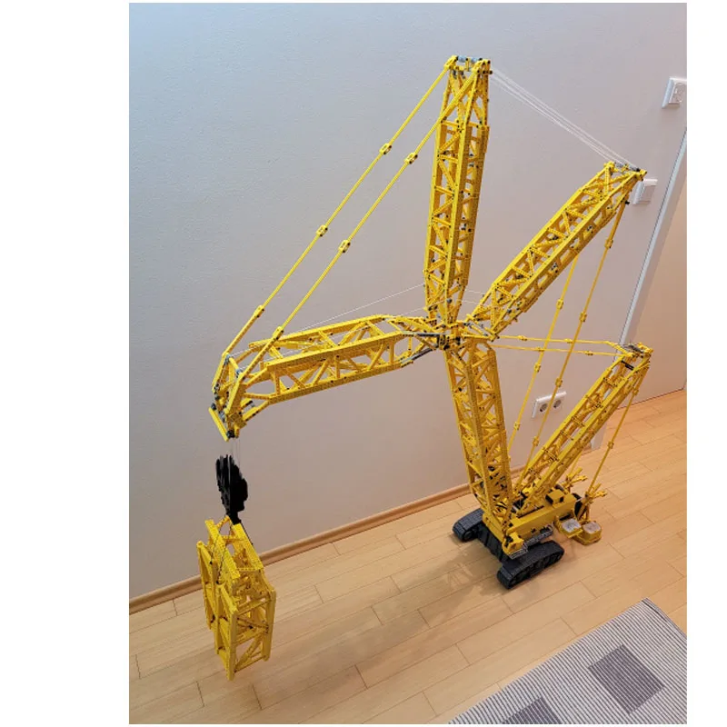 

MOC-159580 Jumbo LR11000 Mk2 Гусеничный кран Строительные блоки Модель 10470 ЗапчастиMOC Креативные игрушки для мальчиков и детей на день рождения Подарки