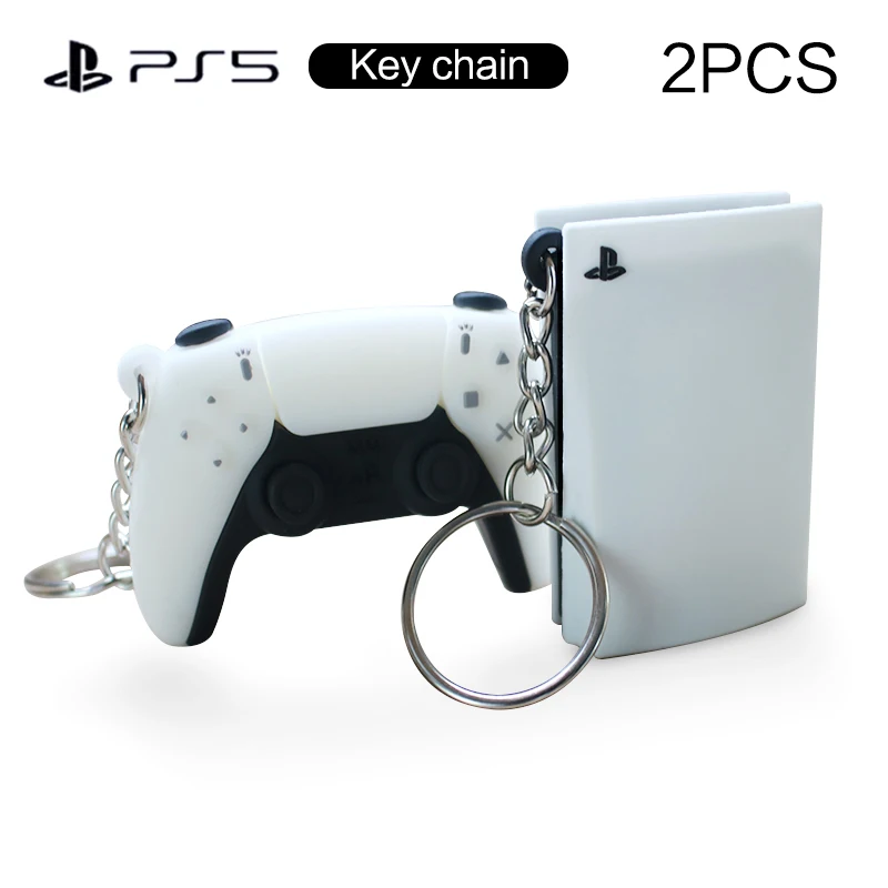 LLavero de mando de consola de juegos Ps5, colgante personalizado clásico, pequeño regalo especial, juguete colgante de juego móvil