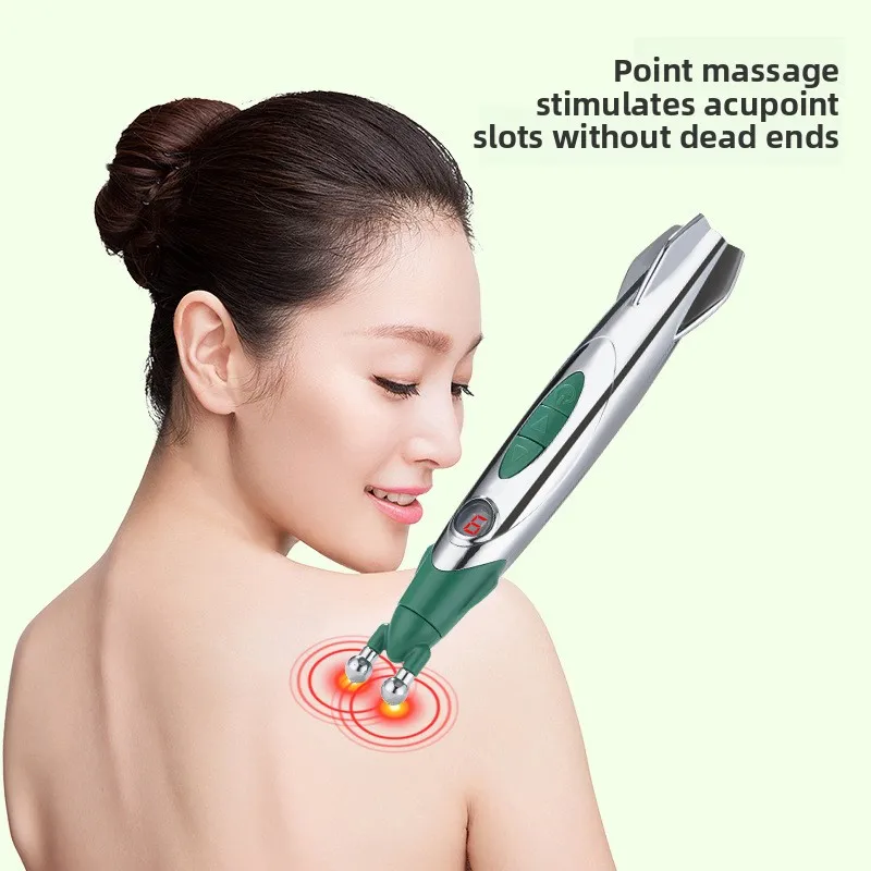 

Meridian Electrotherapy Pen Meridian Massage Acupuncture Pen Pain Relief Point Circulation Dredging Meridians and Collaterals