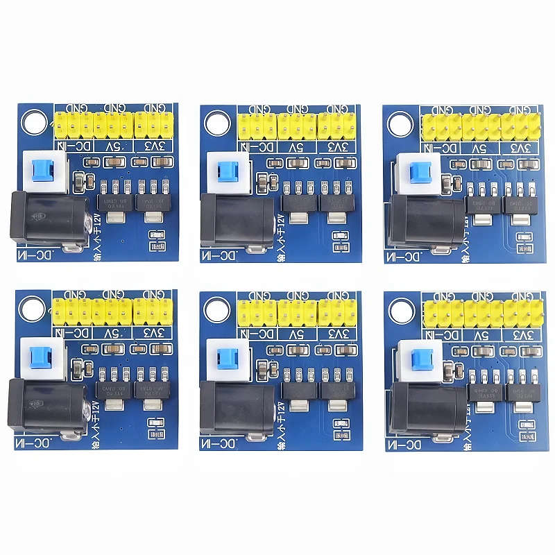 1-10PCS 3.3V 5V 12V Multi Output Voltage Conversion DC-DC 12V to 3.3V 5V 12V Power Module