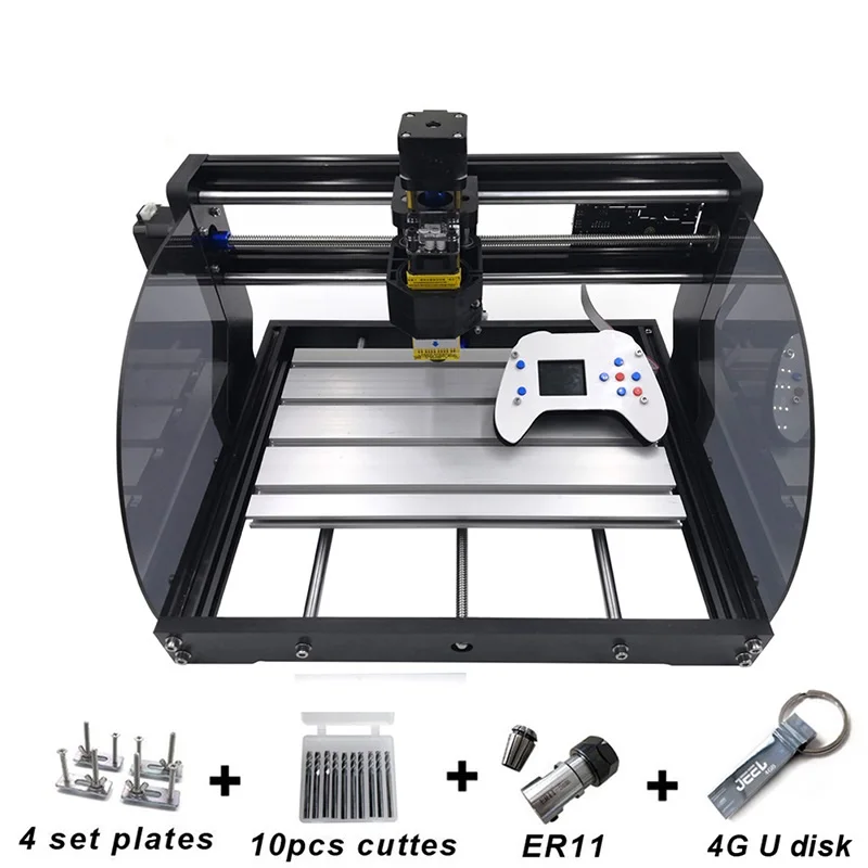 

CNC 3018 Pro Max Wood Milling Machine 3-Axis DIY Engraving Machine Mini Laser Engraver GRBL Cutting Wood Router PCB Laser Marker