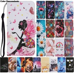 Magnetic Leather Flip Case on for Coque iPhone 14 13 12 11 Pro Max X XS XR 6 7 8 Plus Cases 3D Marble Wallet Phone Back Cover