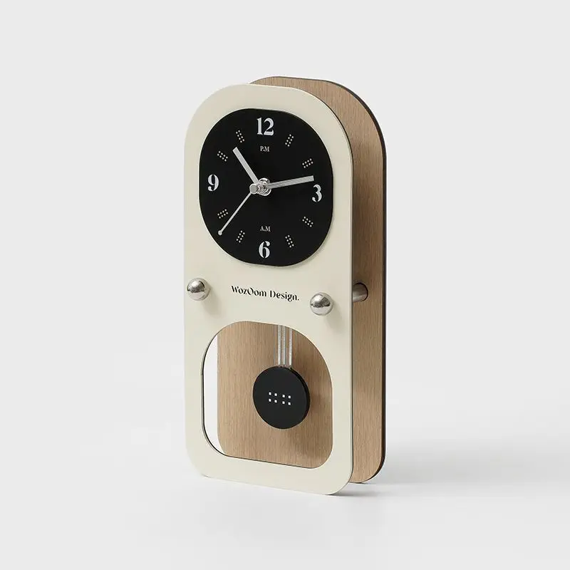 

Acrylic Luxury Clock Decorative Tabletop Piece for Entrance Hall Living Room TV Cabinet Desktop Modern Minimalist Design