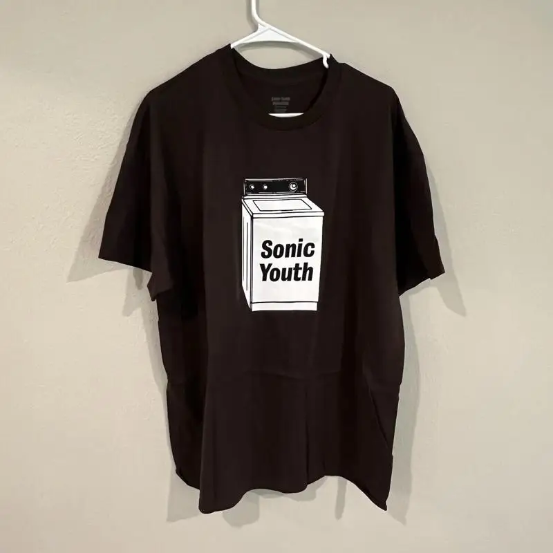 Sonic Youth Washing Machine Brown T Shirt Pleasures Collab NEW XL