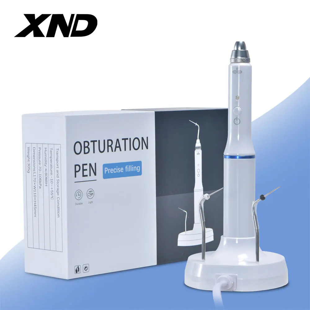 

XND Dental Gutta Percha Obturation System with 2 Tips Wireless Endo Gutta Percha Obturation Pen Root Canal Therapy Heating Tool