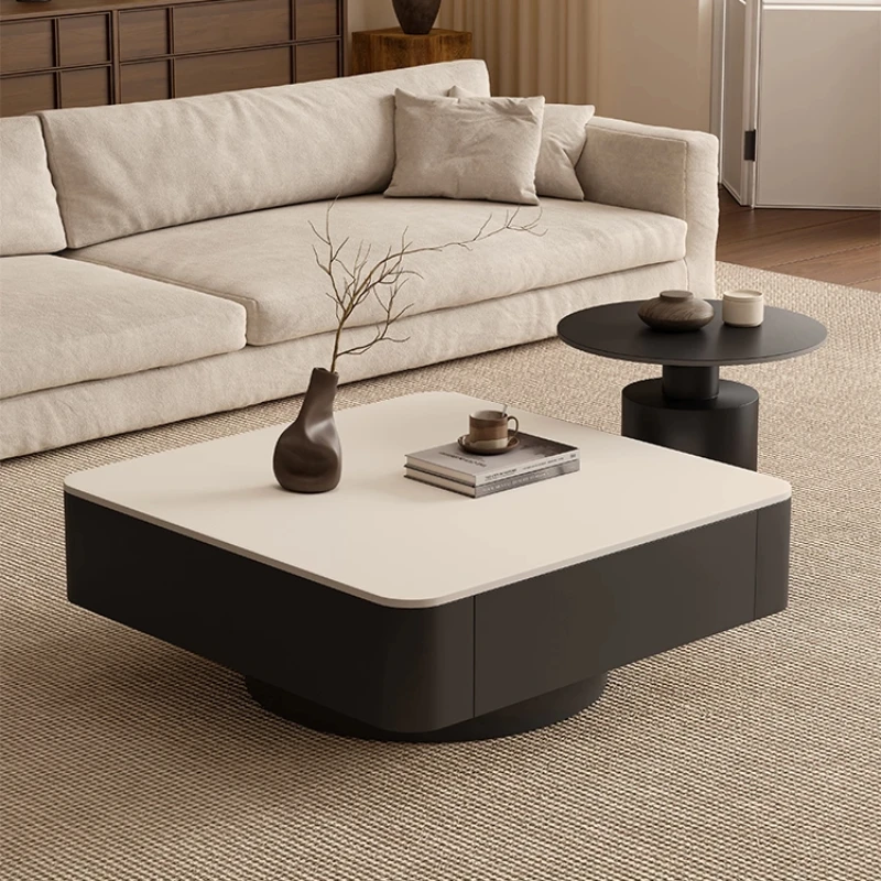 

Storage Rustic Coffee Table Wood Unique White Design Space Saving Coffee Table Modern Luxury Mesa De Centro Furniture For Home