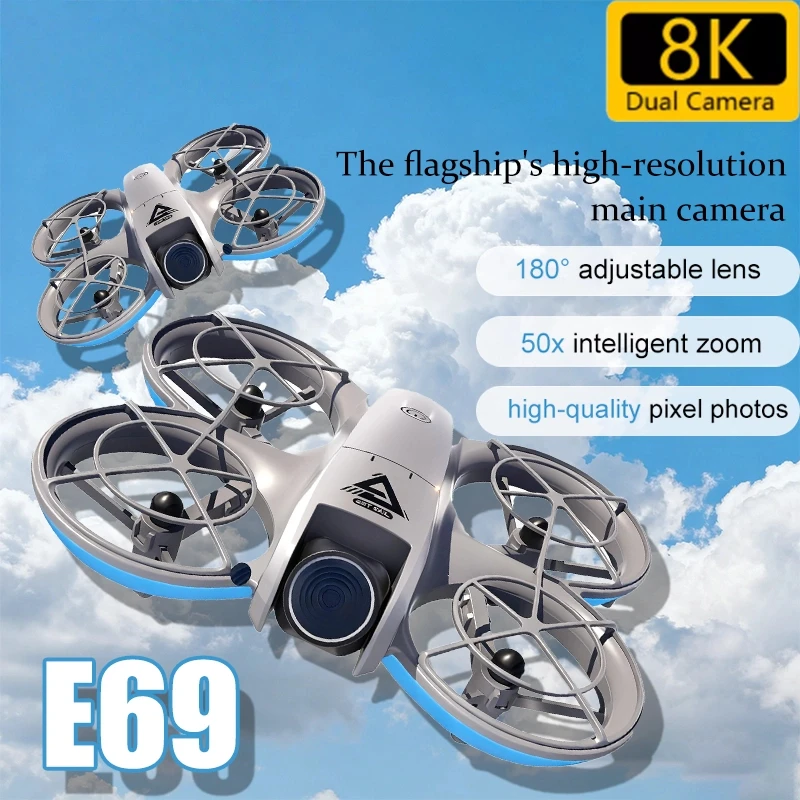 E69 Mini Drone 8K H… - image