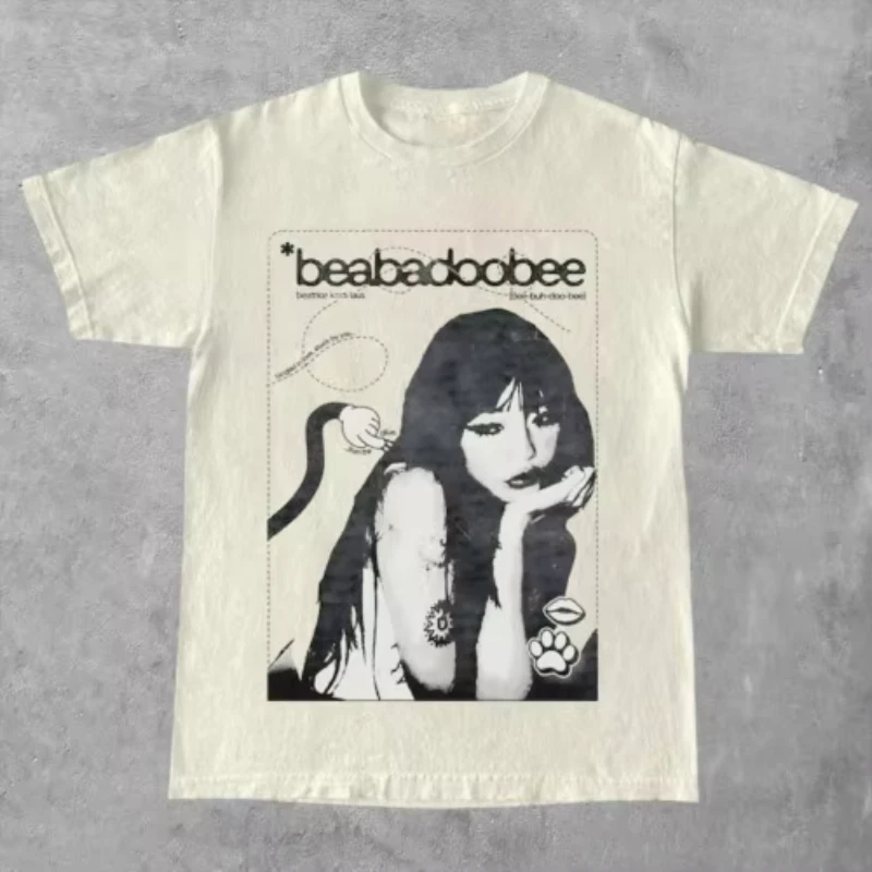 T-shirt all casual and comfortable, summer preferred cotton Beabadoobee North American Headlines
