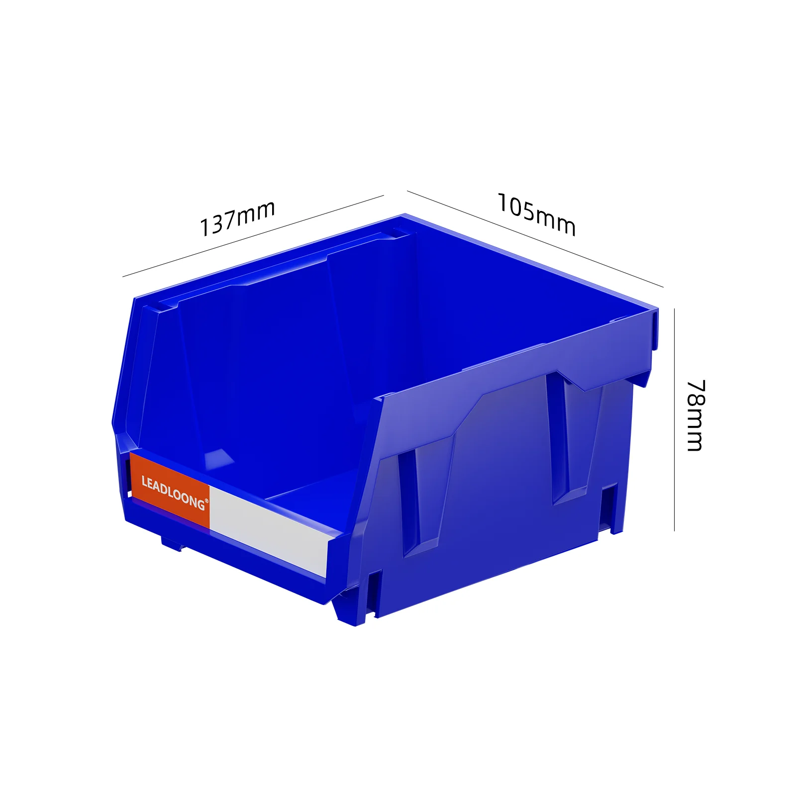 6/24Pcs Stackable/Hanging Garage Containers  Heavy-Duty Organizer Shelf System with Multi-Purpose Design