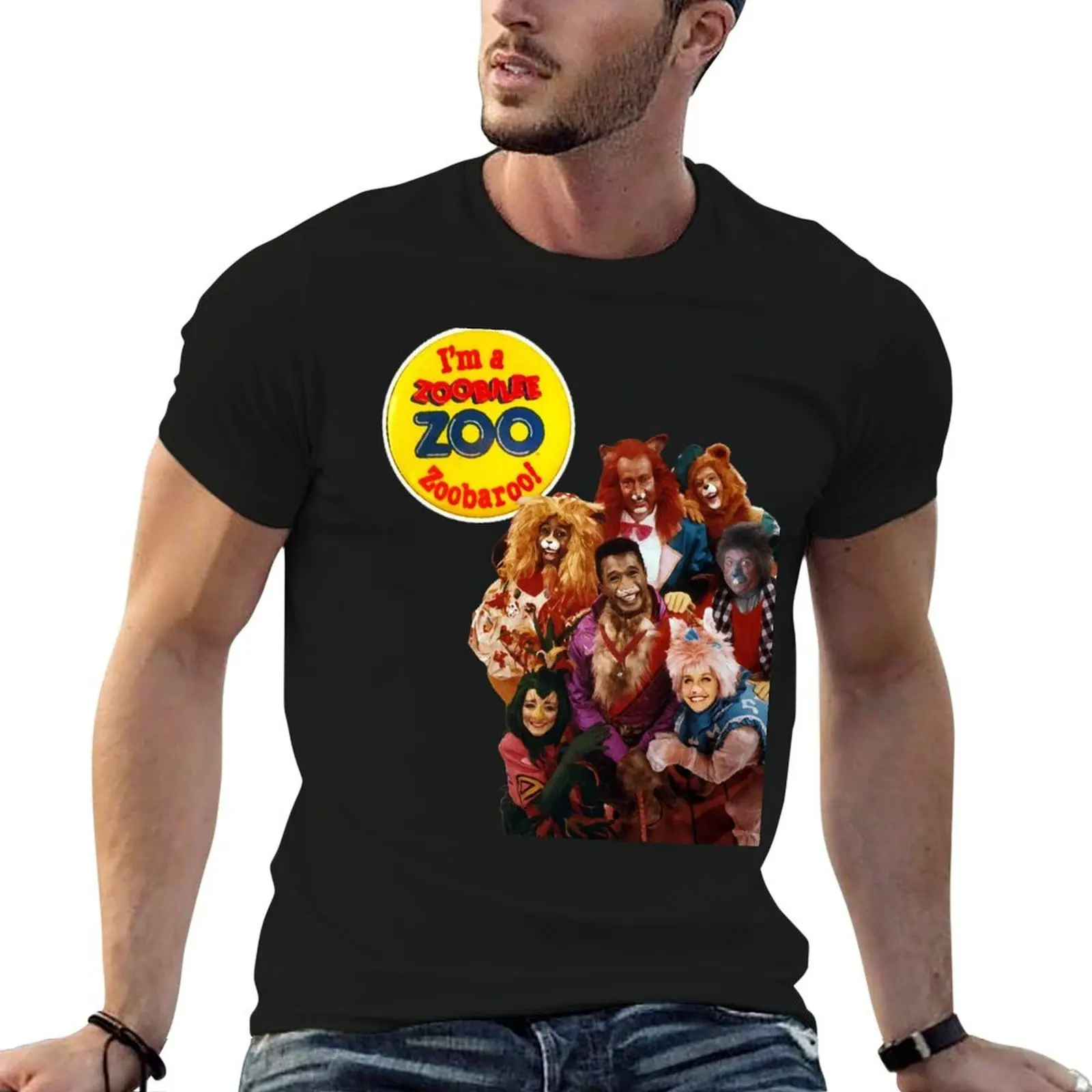 

Zoobilee Zoo Zoobaroo 80s Retro Throwback Tribute T-Shirt t shirts designer t shirt man luxury T-Shirt