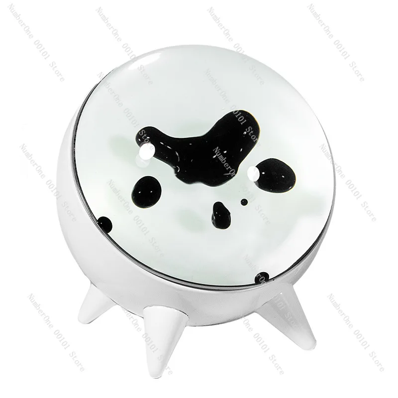 Portable charging model, round ball magnetic fluid pickup rhythm light, home decoration, creative table gifts