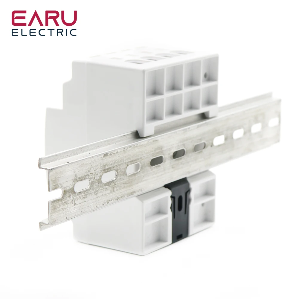 4P 3 Phase 4 Wires BI-Direction Measuring Energy Meter Electricity Usage Meter Din Rail AC 3*230/400V LCD Multifunction Display