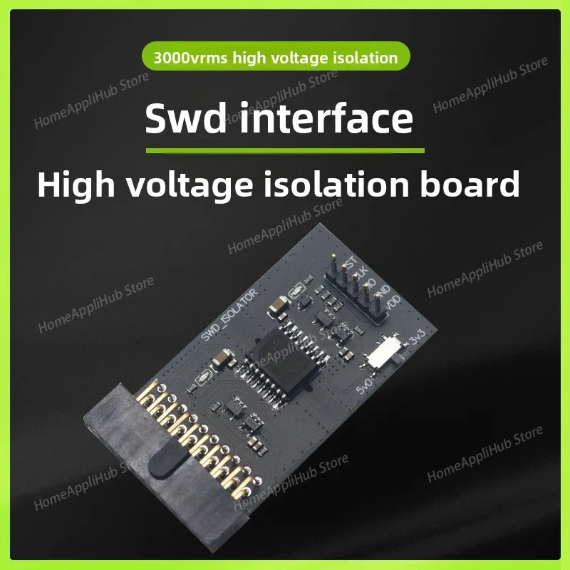 High Voltage Isolation Simulator Adapter Board Support JLink/STLink/DAPlink Support SWD High Voltage Isolation
