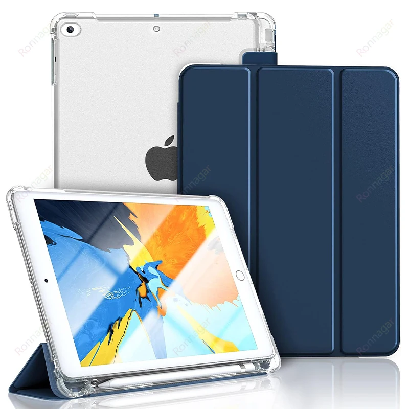 

For iPad Air 2 Air4 Air 5 10.9 iPad Air 11 inch Case M3 M2 2025 2024 Pro11 M4 Ipad 10.2 9th 10th 9.7 5/6th A16 11th Pencil Holde