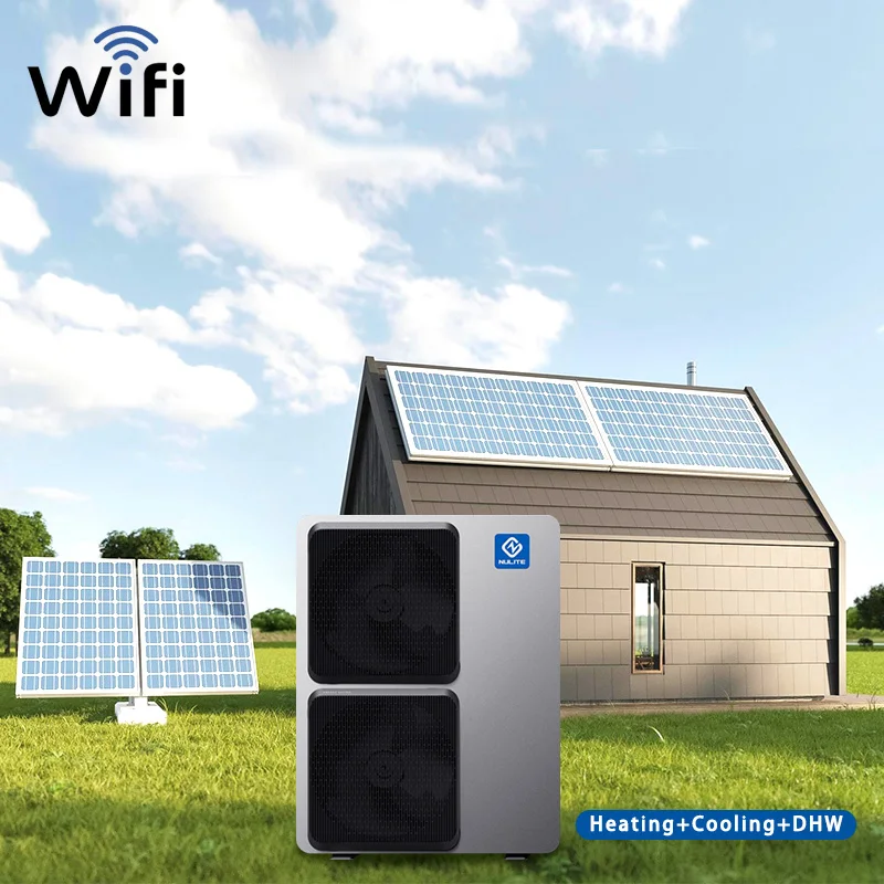 20kw 21kw 22kw EVI Monobloque aire-agua Bombas de calor Panel solar fotovoltaico Bomba de calor