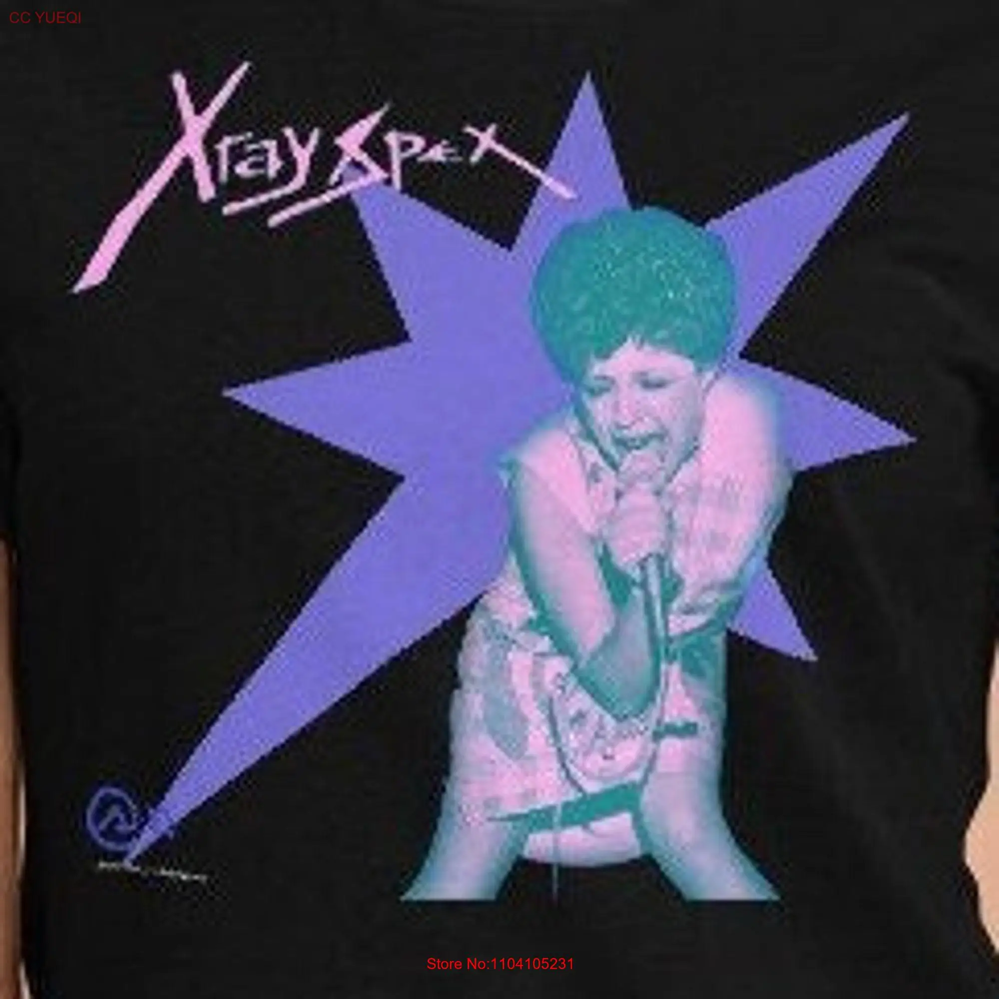 

X Ray Spex поли стирол панк Пионерская футболка с длинным или коротким рукавом