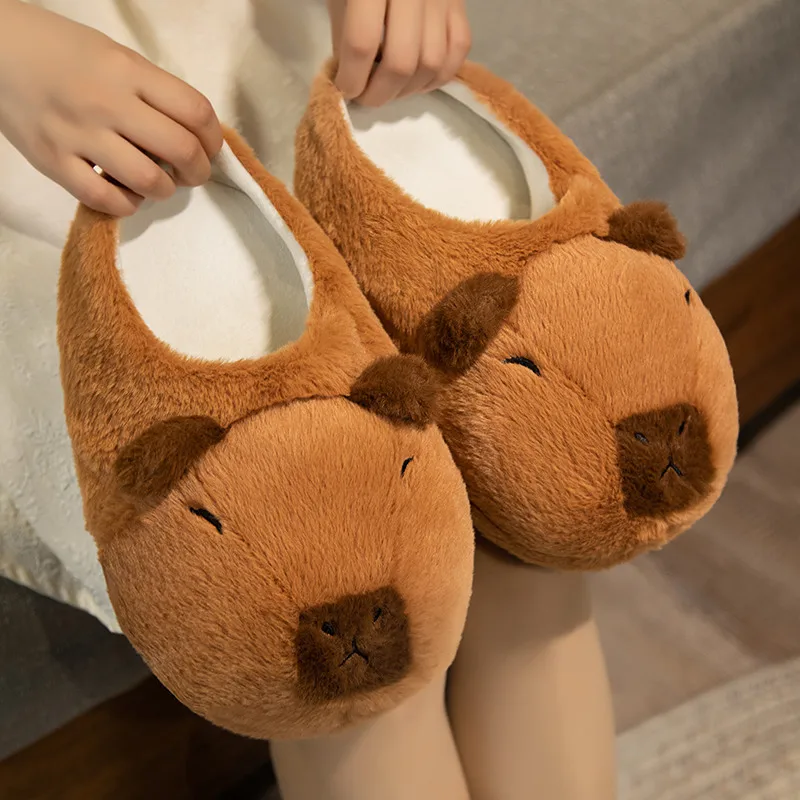 Winter Capybara Cosplay Kostüm Roben Erwachsene Kigurumi Einhorn Onesie Anime Nachthemd Halloween Cartoon Pyjamas Nachtwäsche – Detail 13