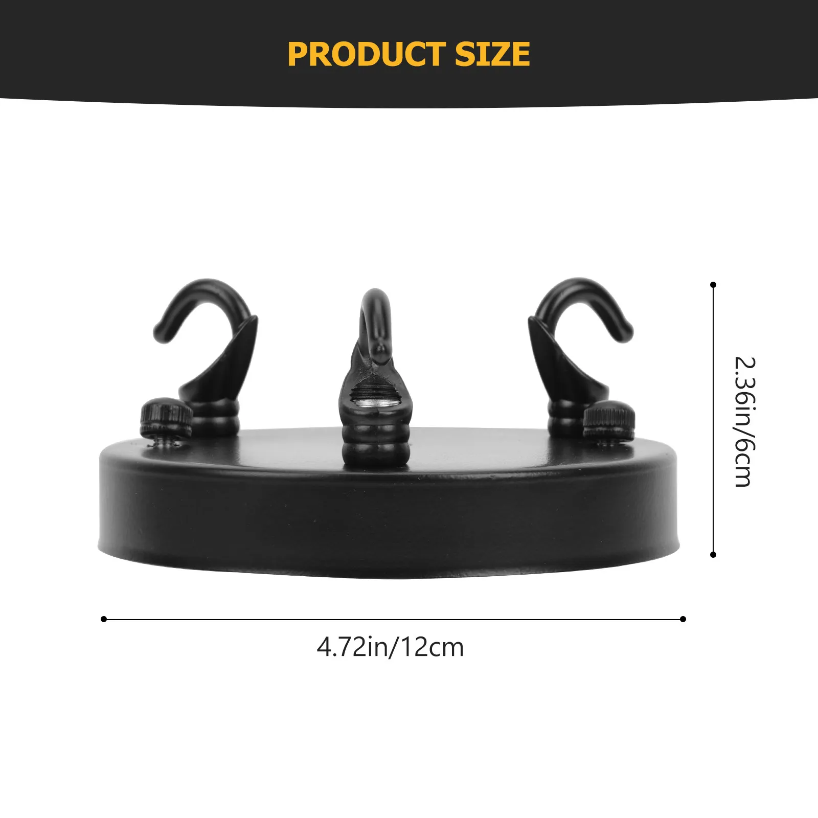 Rust Resistant Vintage Ceiling Light Holder Stylish Chandelier Hook Plate for Restaurant Bar Cafe Bedroom Chandelier Hook