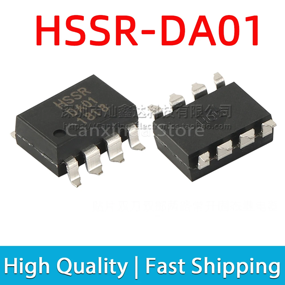 

5pcs HSSR-DA01 HSSR DA01 SMD Relay 1.2V Input 120mA 400V Output Voltage Dual Channel Normally Signle Pole Signle Throw SPST